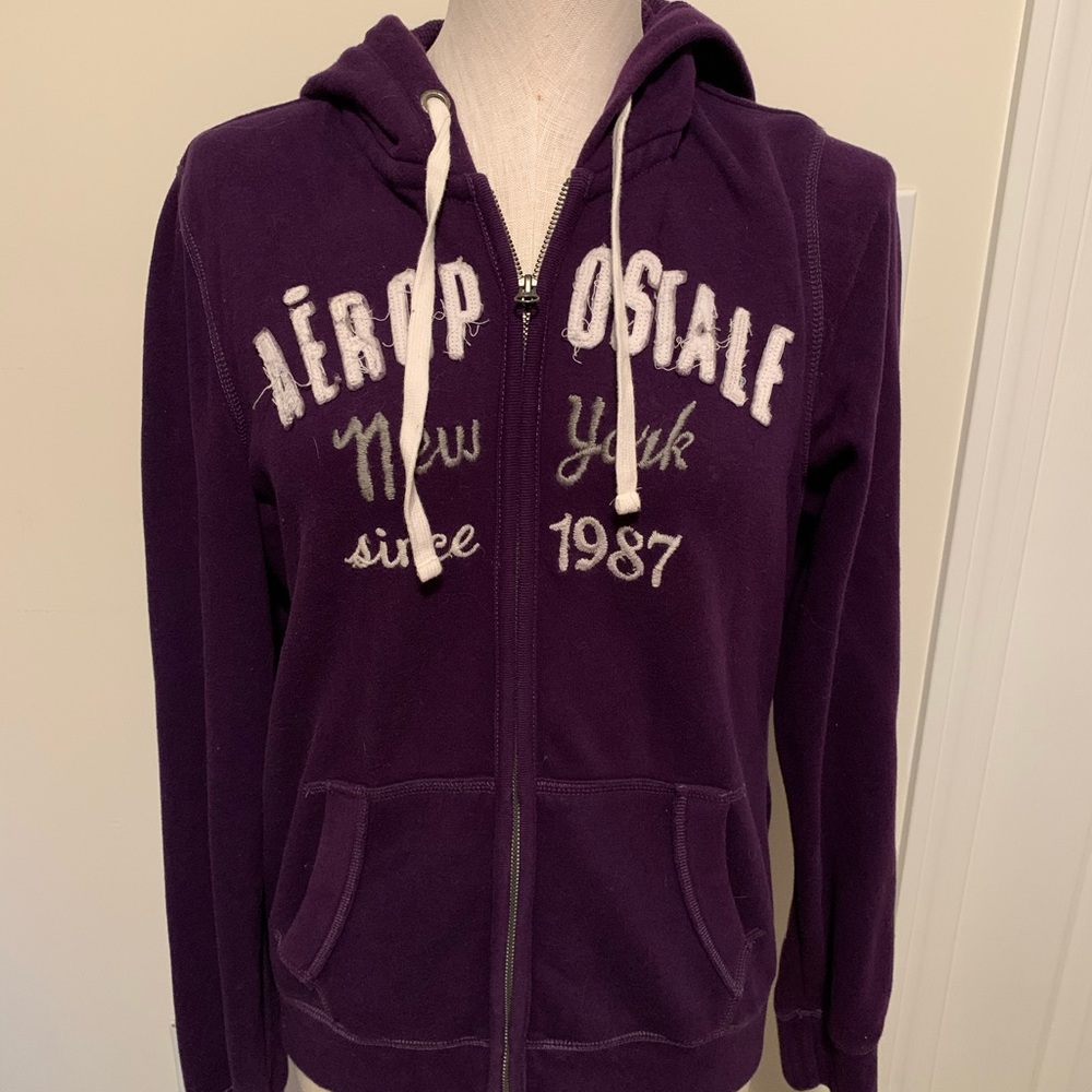 Purple Aeropostale sweatshirt